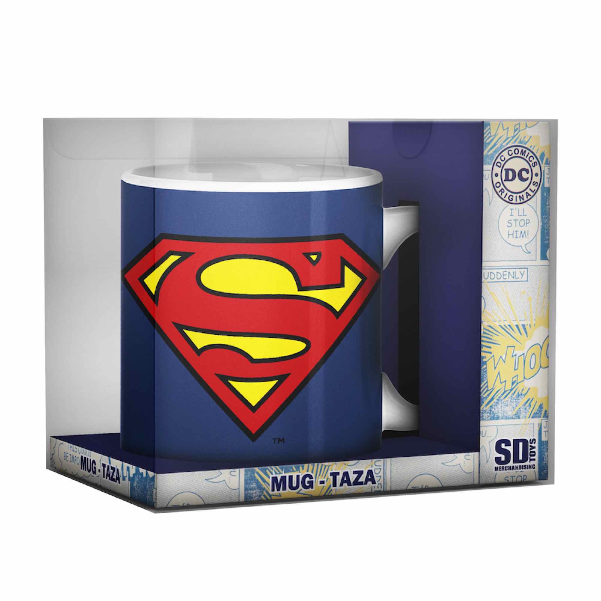 SD toys Taza Superman Logo Cer/ámica