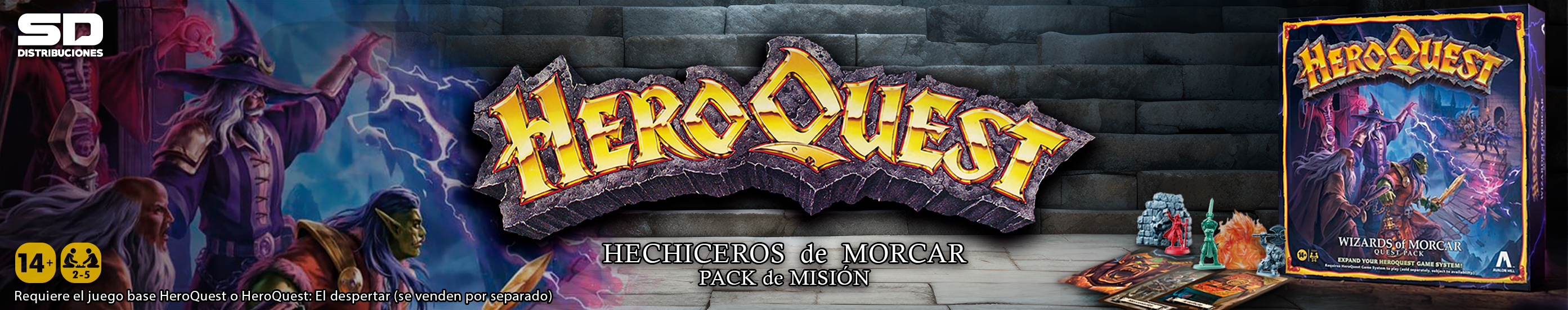 Heroquest: Hechiceros de Morcar