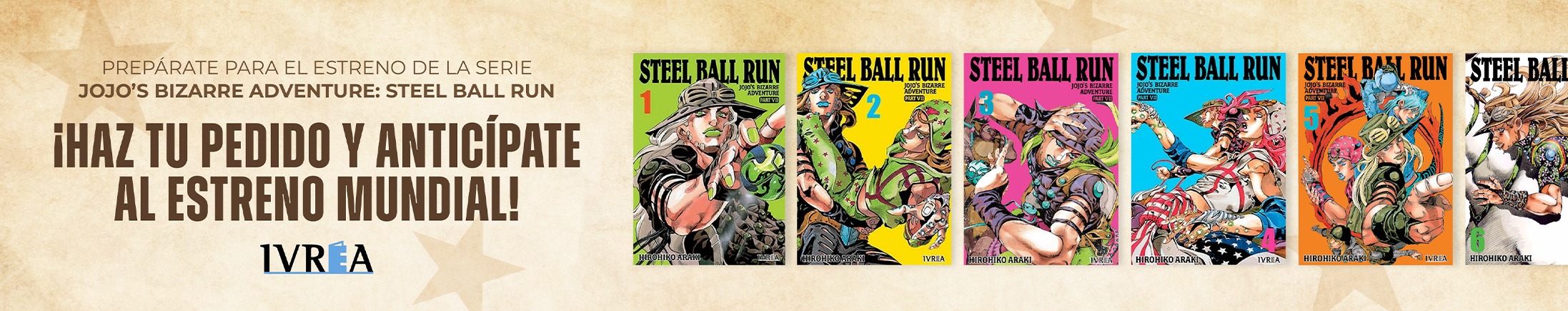 Jojo's Bizarre Adventure Steel Ball Run