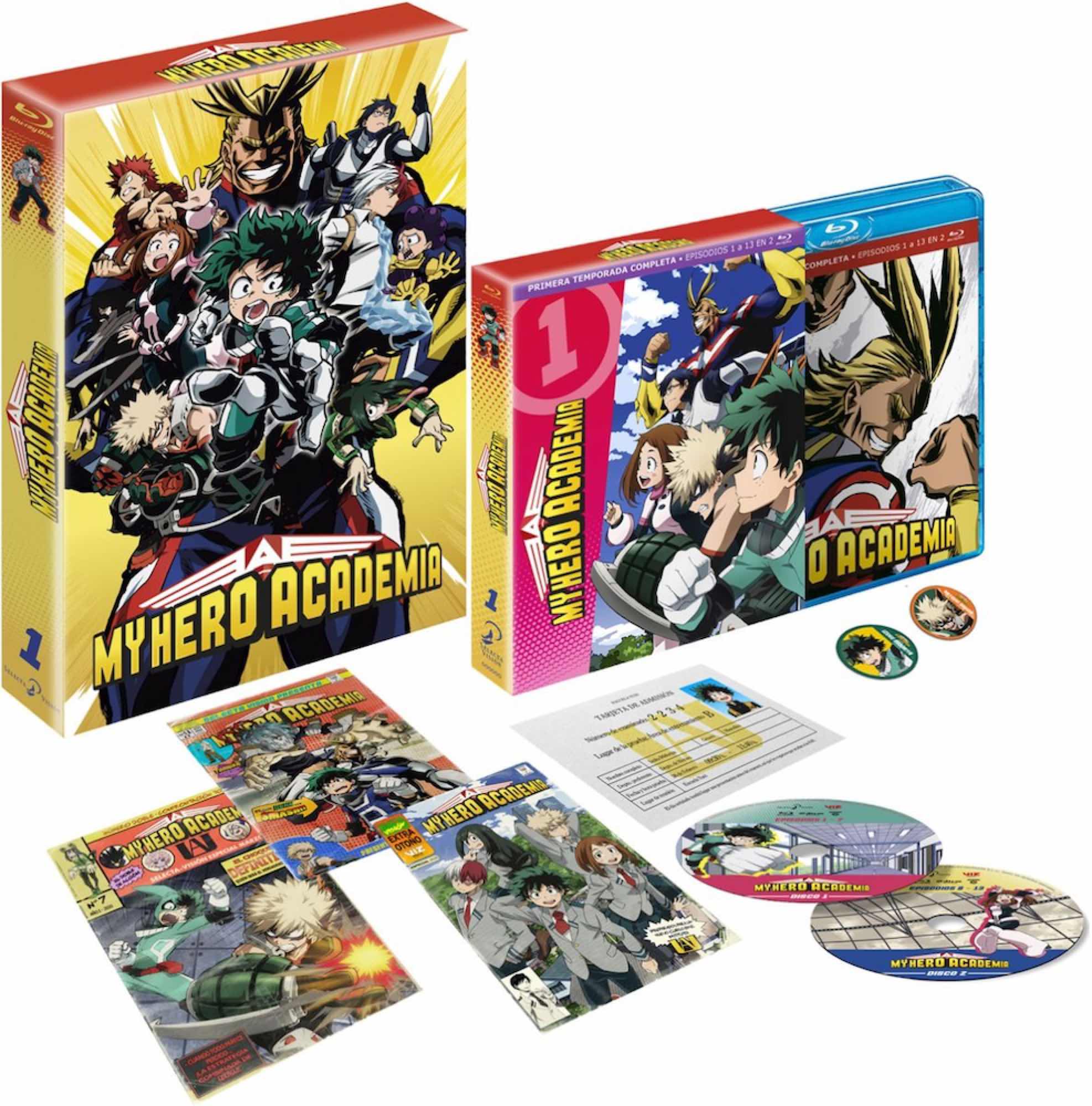 My Hero Academia (Segunda Temporada) Libreta de Héroes - Ver en