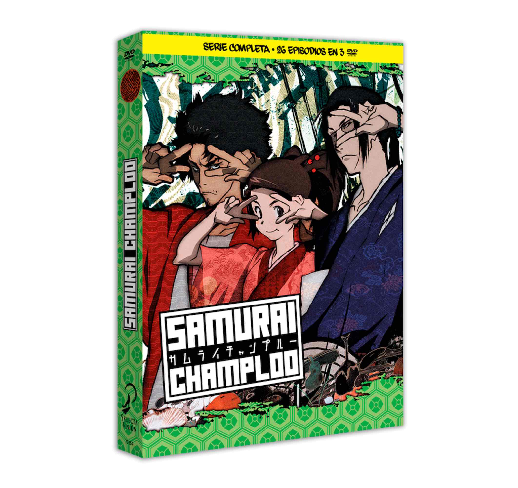 DVD SAMURAI CHAMPLOO SERIE COMPLETA