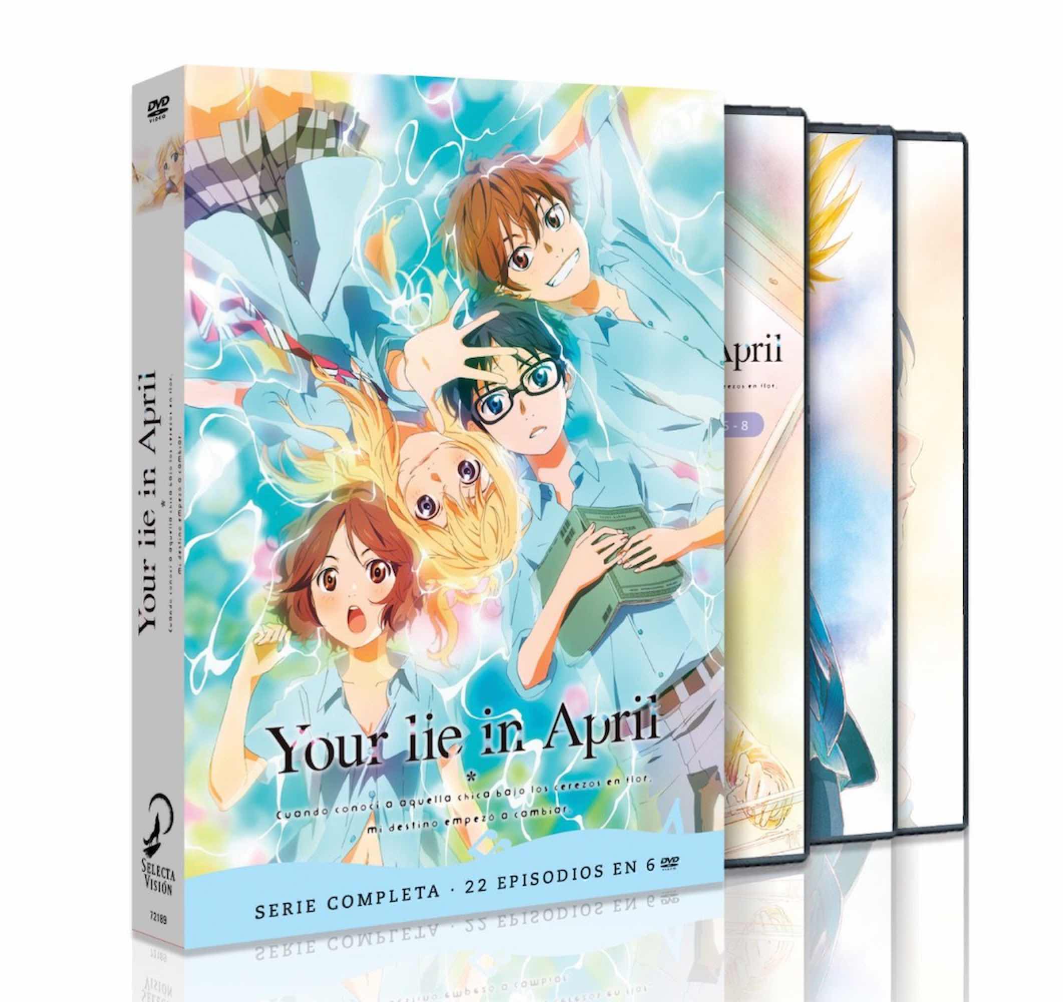 DVD YOUR LIE IN APRIL SERIE COMPLETA