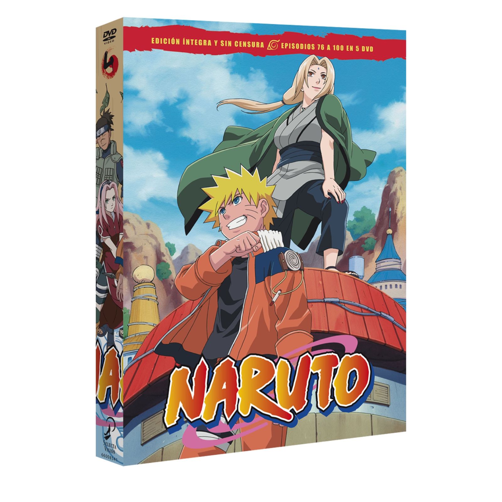 DVD NARUTO BOX 4