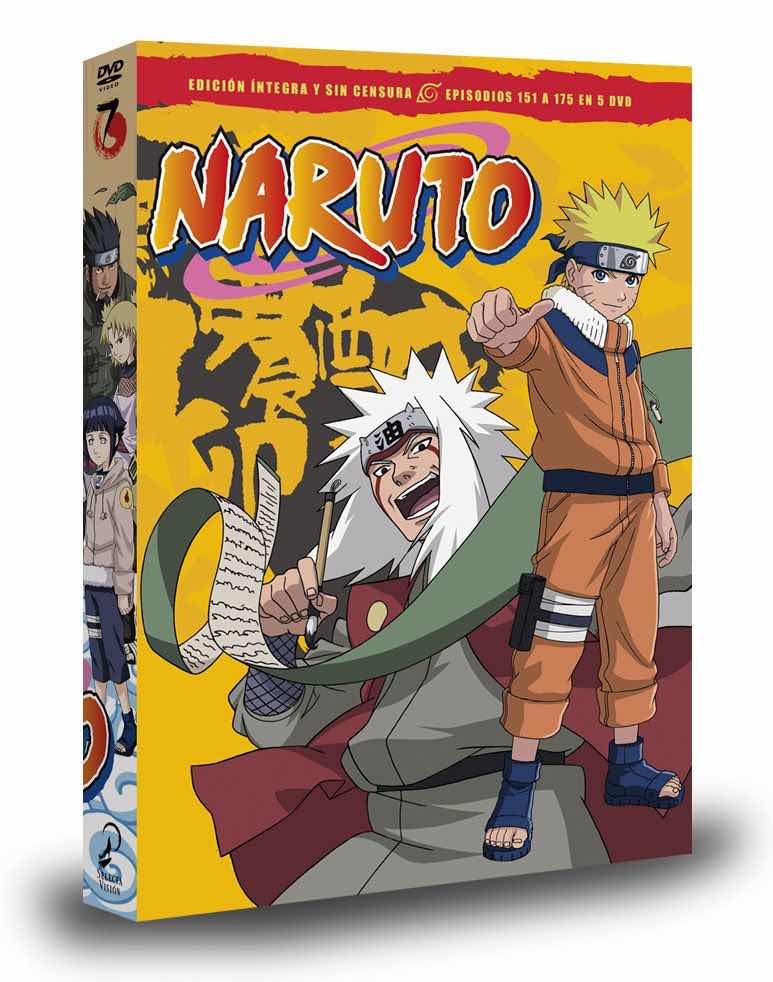 DVD NARUTO BOX 7