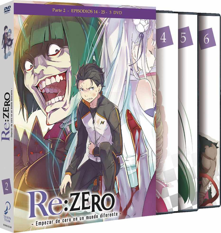 DVD RE:ZERO (PARTE 2)