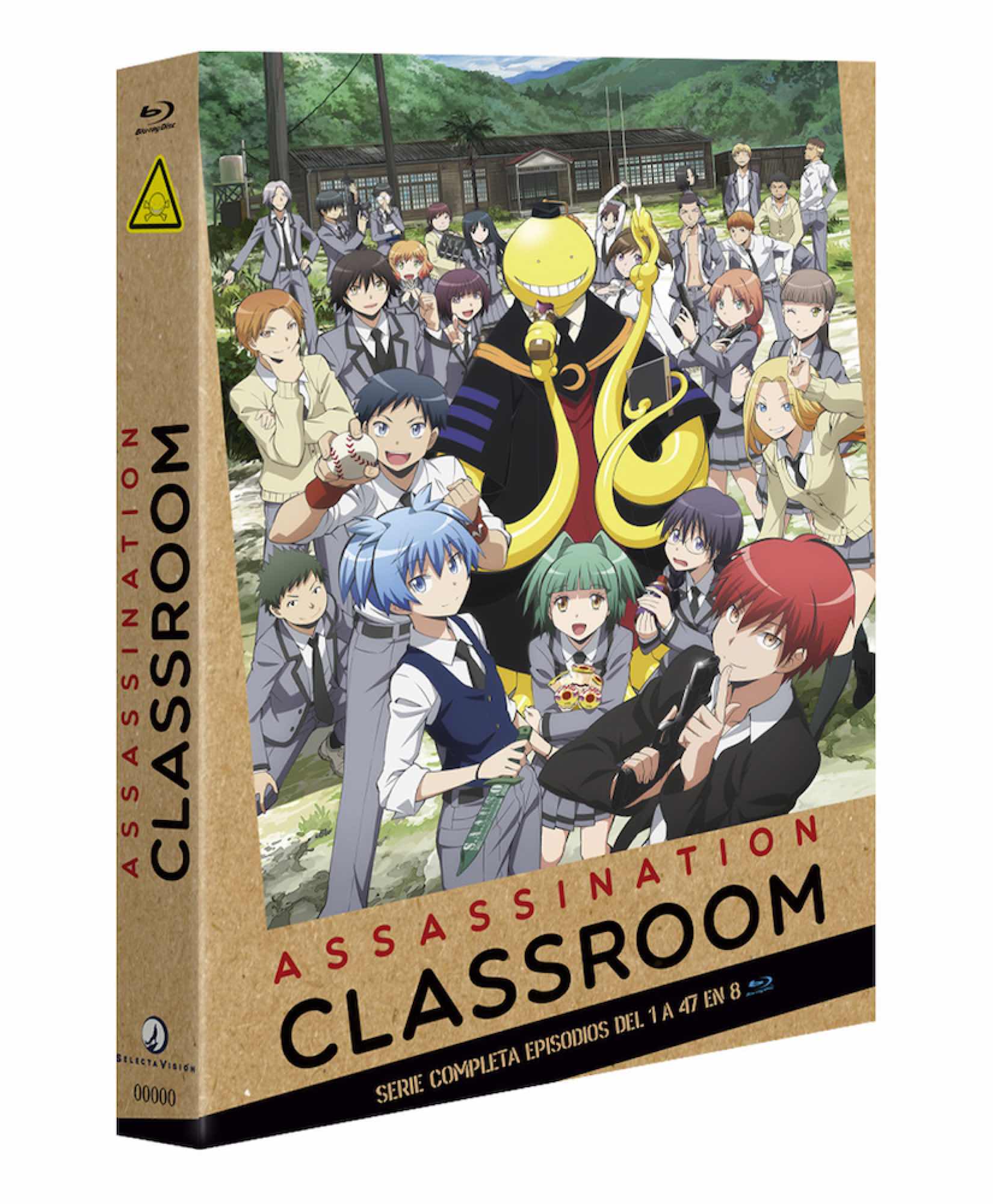 Assassination Classroom Series Complete Pack 12 DVD Animation (No Open) R2