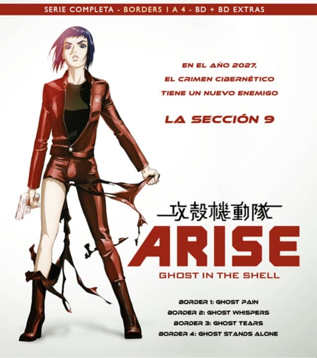 GHOST IN THE SHELL ARISE. BLURAY