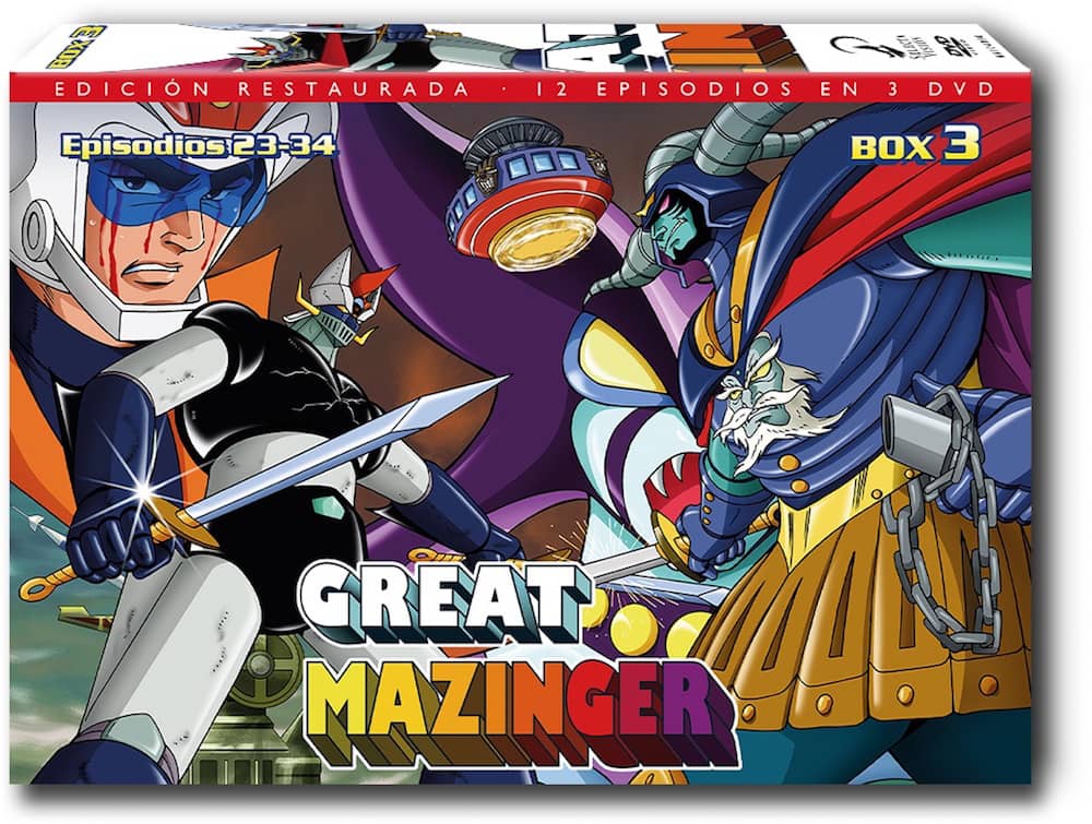 GREAT MAZINGER BOX 3. DVD