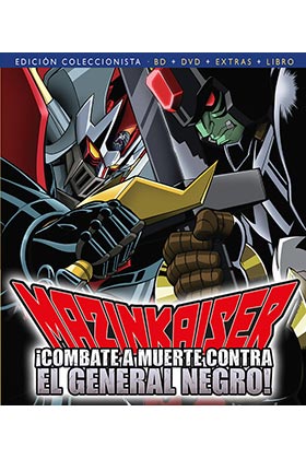 MAZINKAISER CONTRA EL GENERAL NEGRO (BD + DVD + EXTRA + LIBRO)
