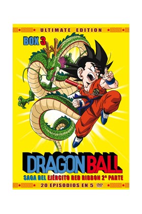 DRAGON BALL BOX 3 ( 5 DVD): SAGA DEL EJERCITO RED RIBBON 2ª PARTE. ULTIMATE EDITION