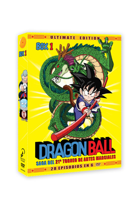DRAGON BALL BOX 1 (6 DVD): SAGA 21 TORNEO ARTES MARCIALES. ULTIMATE EDITION