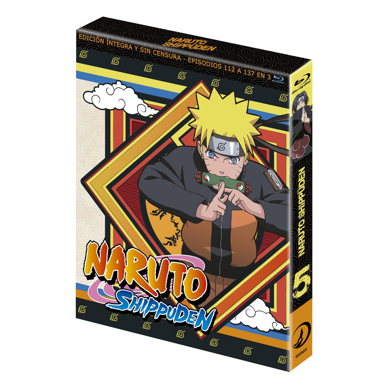 Naruto shippuden - box 1 - 5 dvds - PLAYAR - Revista HQ - Magazine