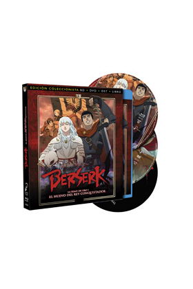 BERSERK LA EDAD DE ORO I - ED.COLECC BD+DVD+LIBRO+OST