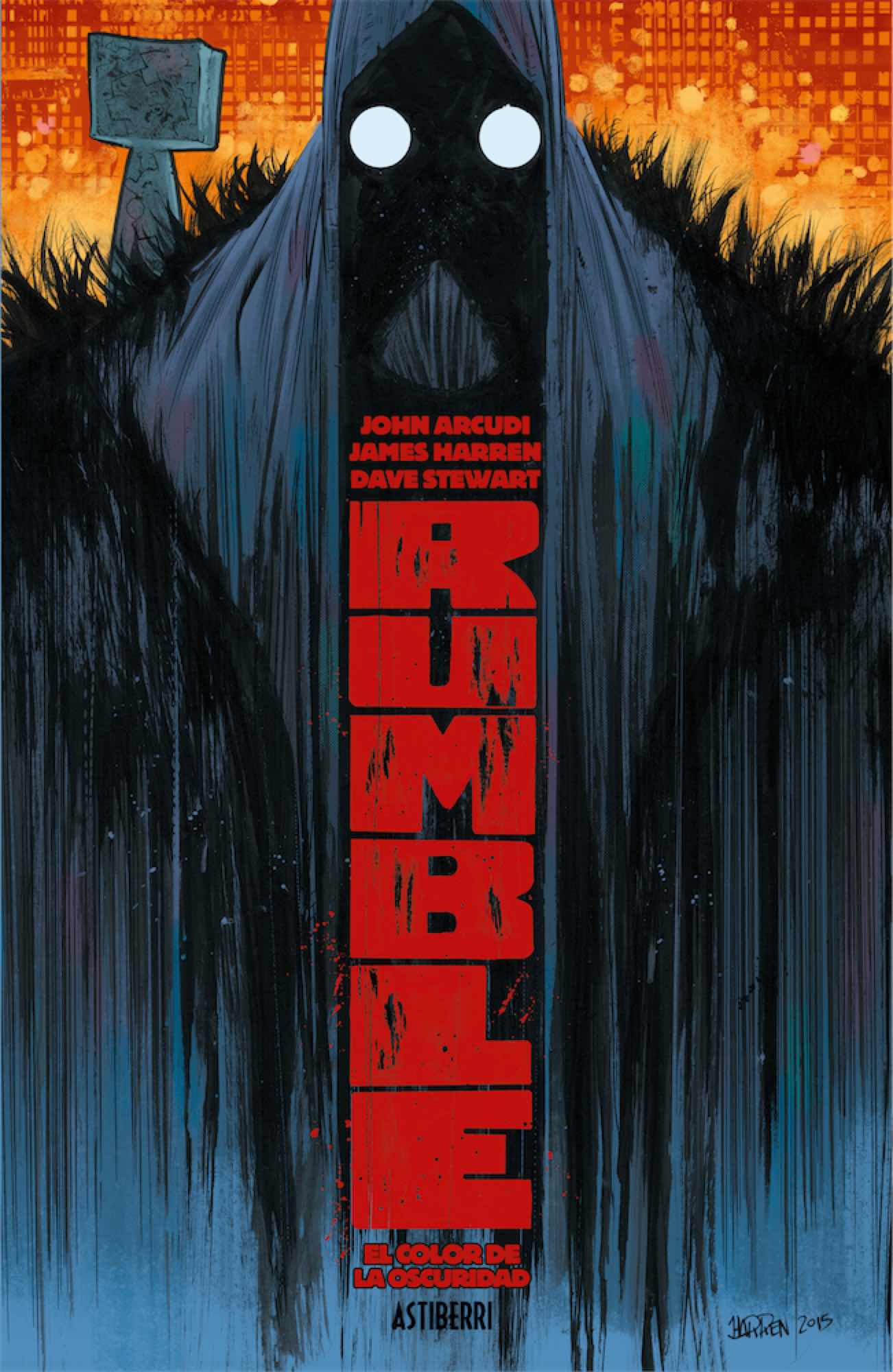 RUMBLE TOMO 01: EL COLOR DE LA OSCURIDAD