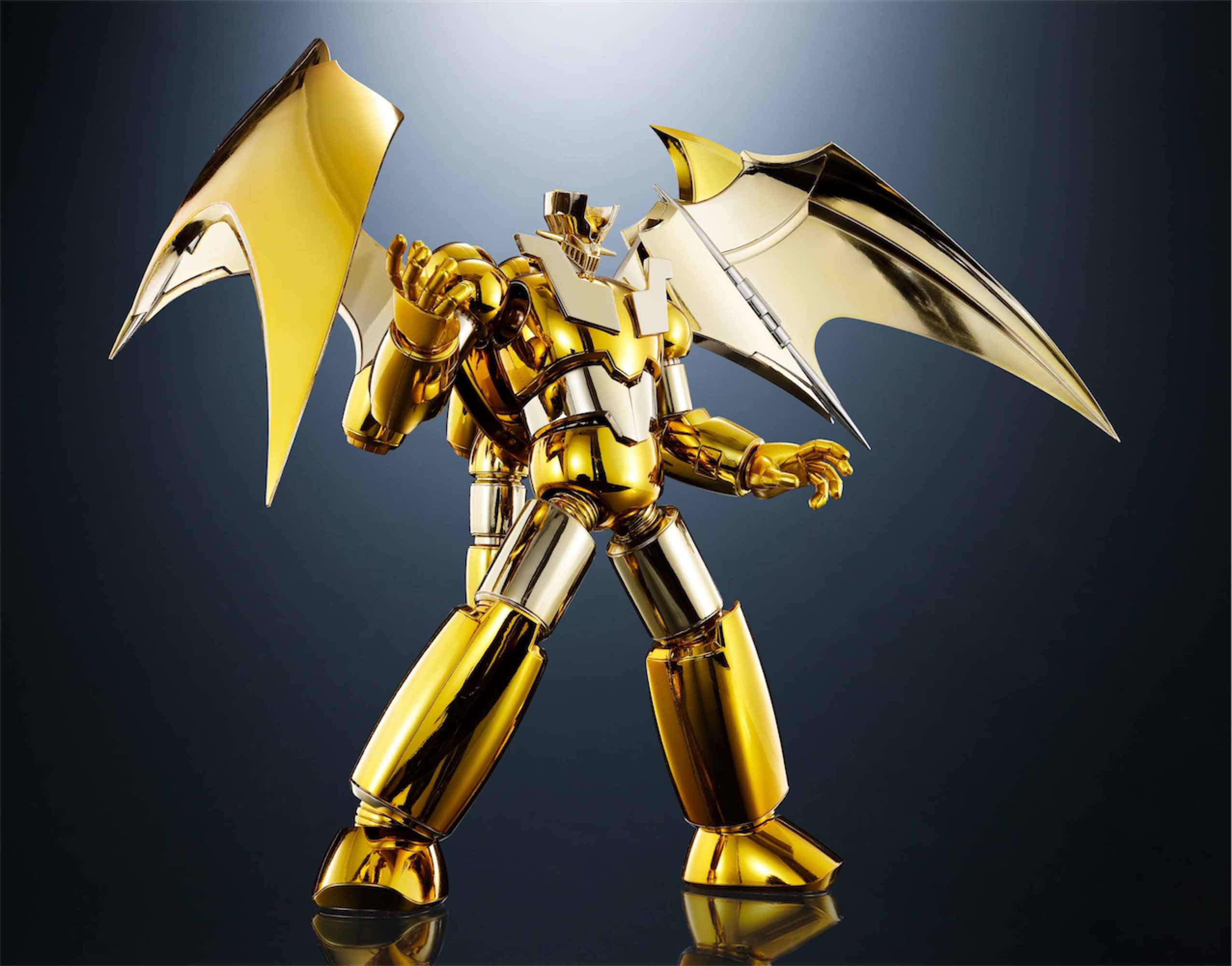 SHIN MAZINGER GOLD TAMASHII WORLD TOUR FIGURA 15 CM SUPER ROBOT CHOGOKIN