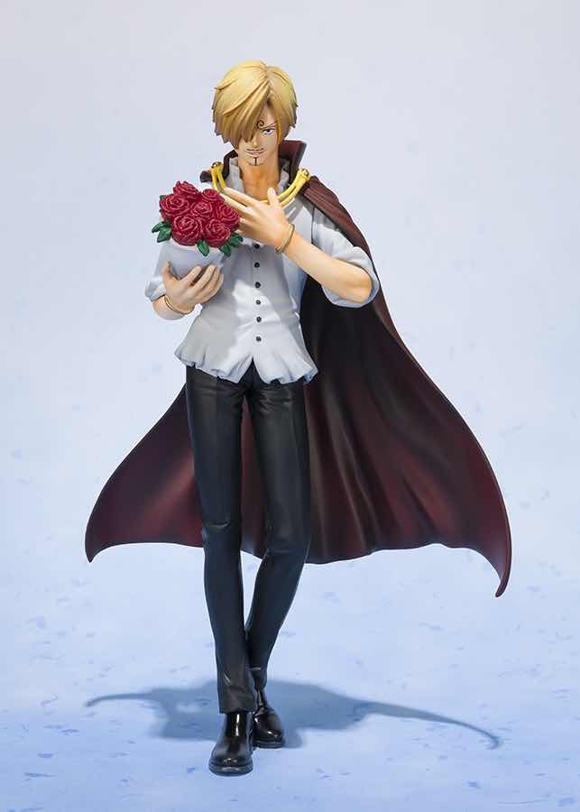 Anime One Piece 25cm Action Figure Sanji Whole Cake Island Wedding