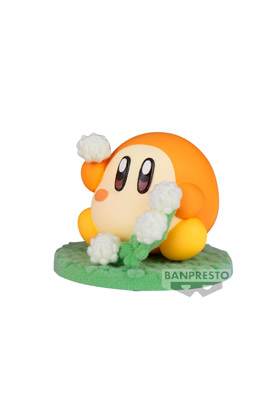 WADDLE DEE PLAY IN THE FLOWER VER FIG 3 CM KIRBY FLUFFY PUFFY