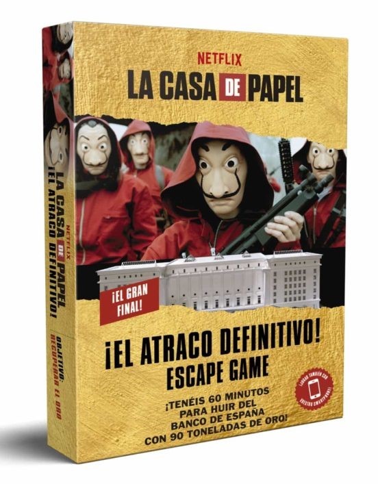 LA CASA DE PAPEL EL ATRACO DEFINITIVO ESCAPE GAME