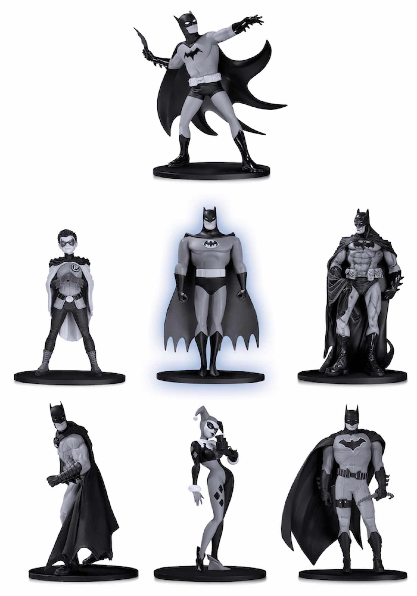 Top 47+ imagen figuras batman black and white