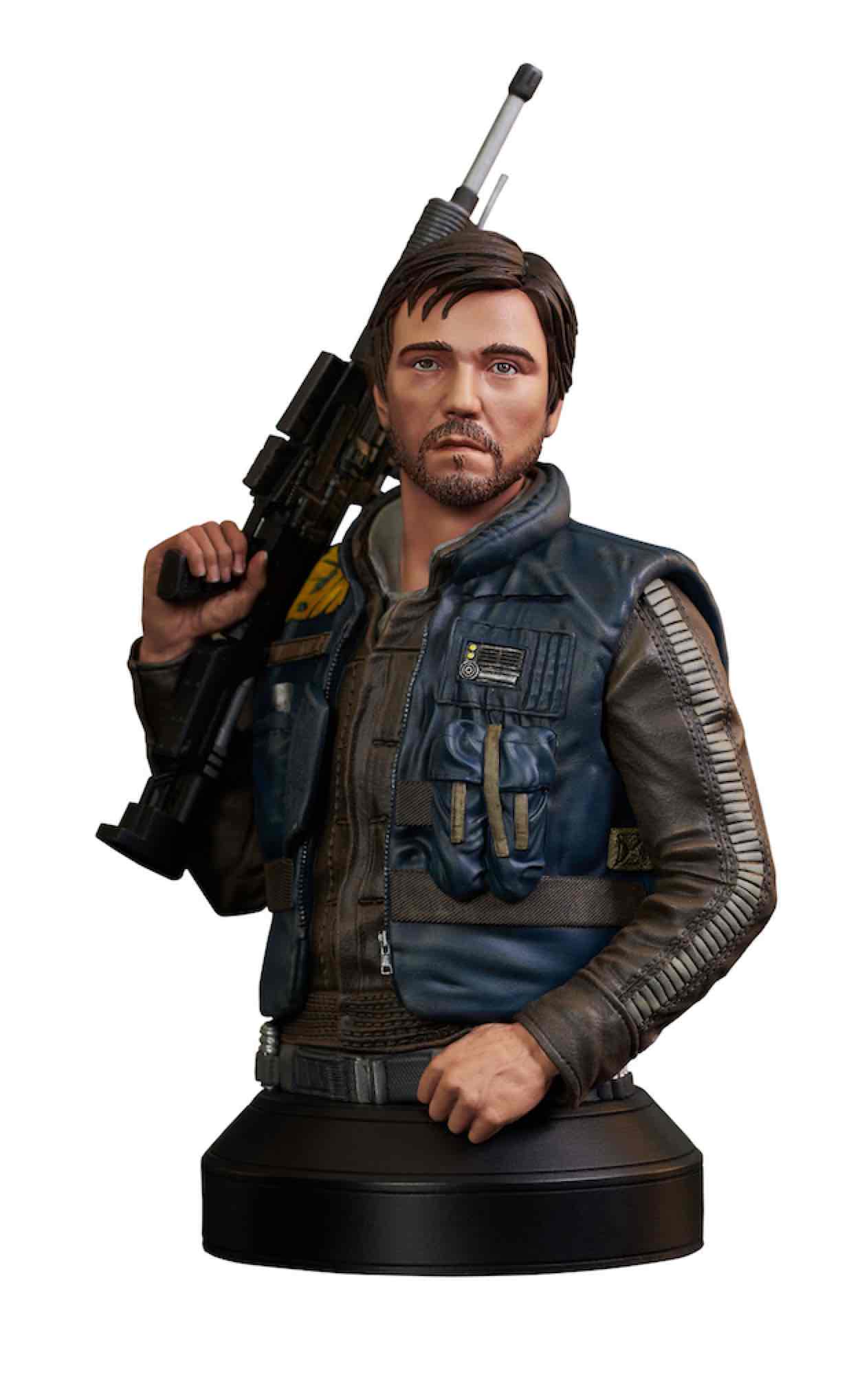 CASSIAN ANDOR MINI BUSTO RESINA 15 CM STAR WARS ROGUE: ONE 1/6 SCALE