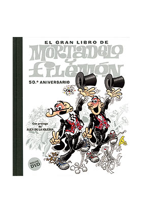 EL GRAN LIBRO DE MORTADELO Y FILEMON + DVD