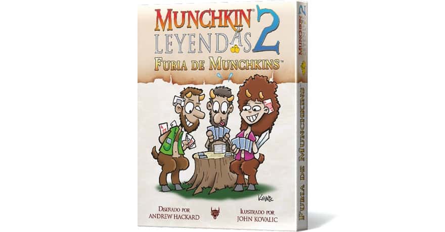 MUNCHKIN LEYENDAS 2: FURIA DE MUNCHKINS