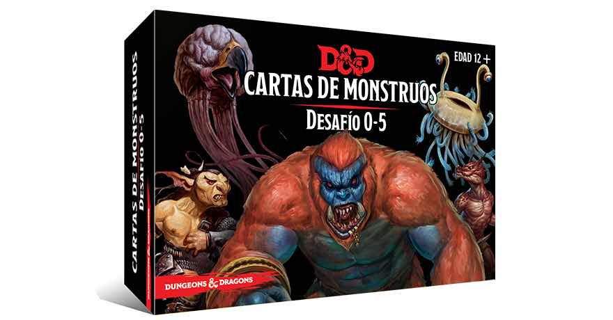 DUNGEONS & DRAGONS: CARTAS DE MONSTRUOS. DESAFIO 0-5
