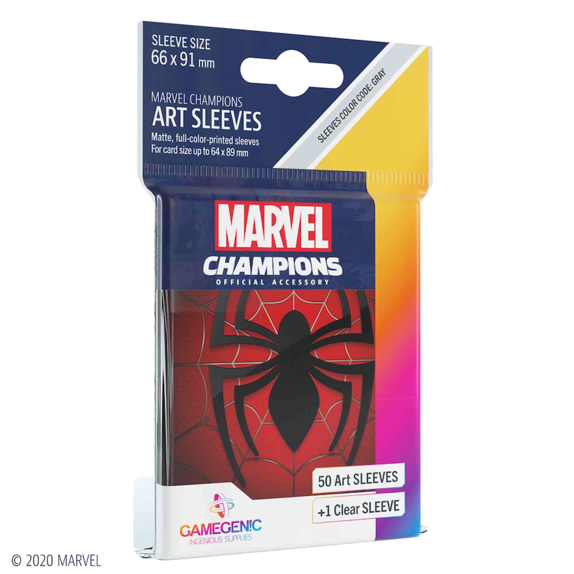 FUNDAS MARVEL CHAMPIONS SPIDER-MAN (50)