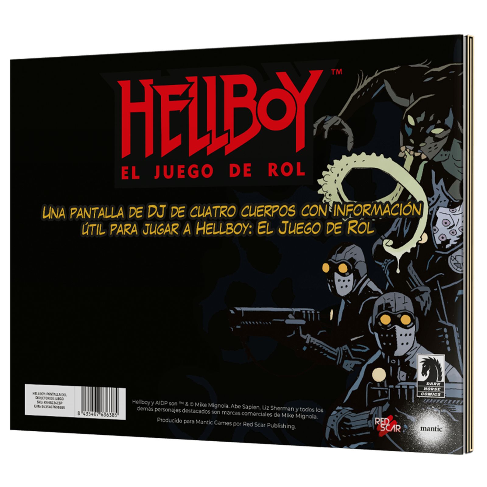 HELLBOY PANTALLA DEL DIRECTOR DE JUEGO