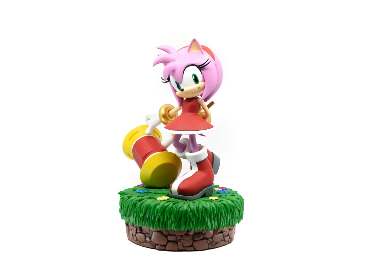 Estátua Sonic The Hedgehog Green Hill Zone Diorama Standart