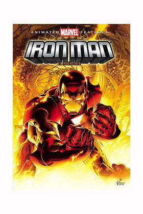 IRON MAN EL INVENCIBLE DVD - ANIMATED FEATURES