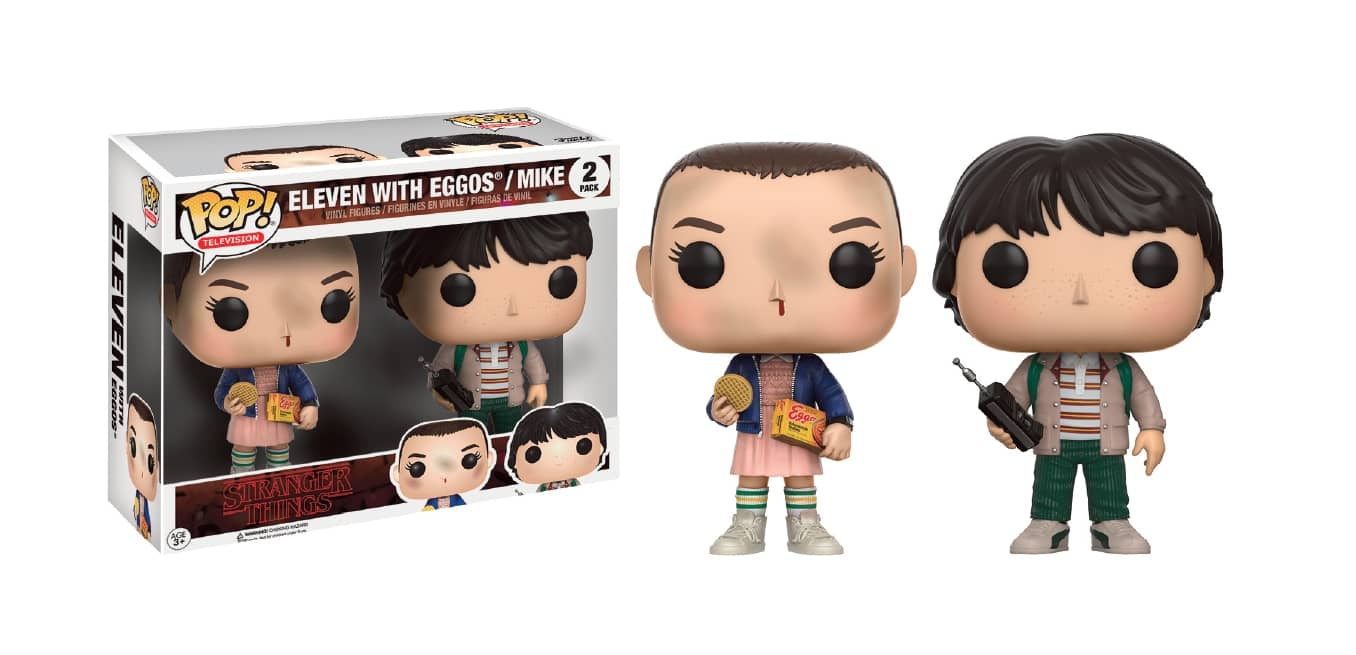 ONCE Y MIKE PACK 2 FIGURAS 10 CM VINYL POP TELEVISION STRANGER THINGS