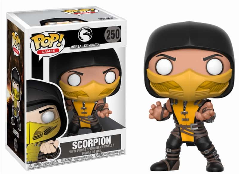 45110 Multicolor Mortal Kombat-Scorpion Collectible Toy Pop Games Funko 