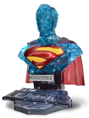 SUPERMAN CRISTAL VERSION BUSTO PUZLE 3D 15 CM DC UNIVERSE