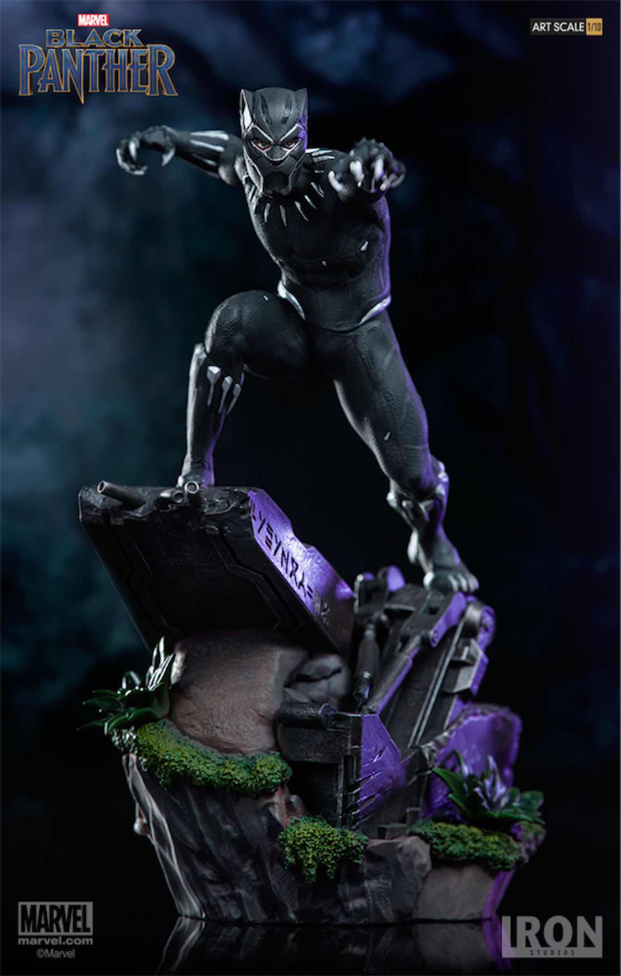 Figura de Nakia Black Panther BDS Iron Studios IS773074 Escala 1:10 