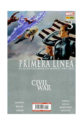CIVIL WAR PRIMERA LINEA 03 (CW)