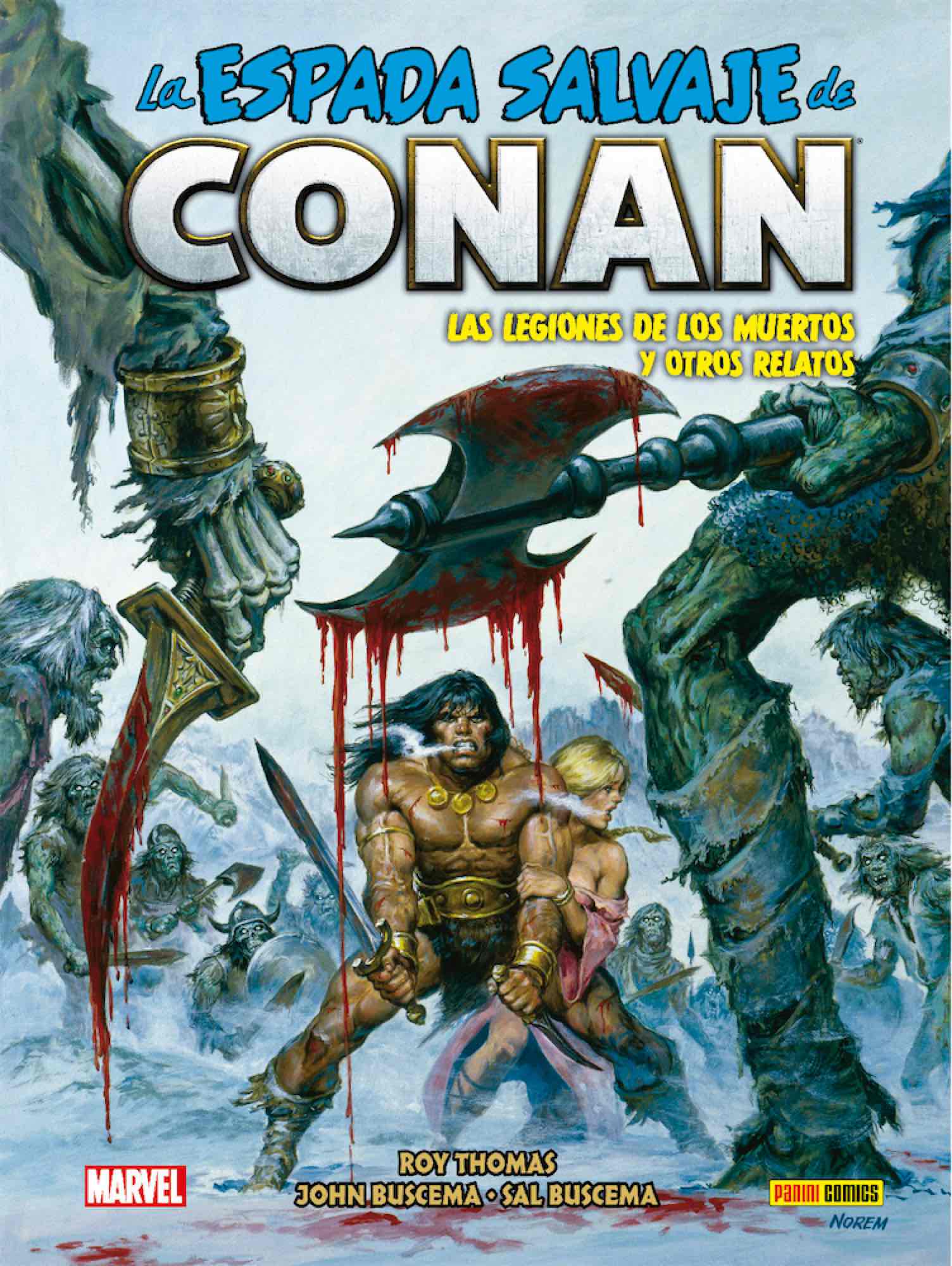 Conan El Barbaro: Los Clásicos Marvel Vol.7 - Editorial Panini