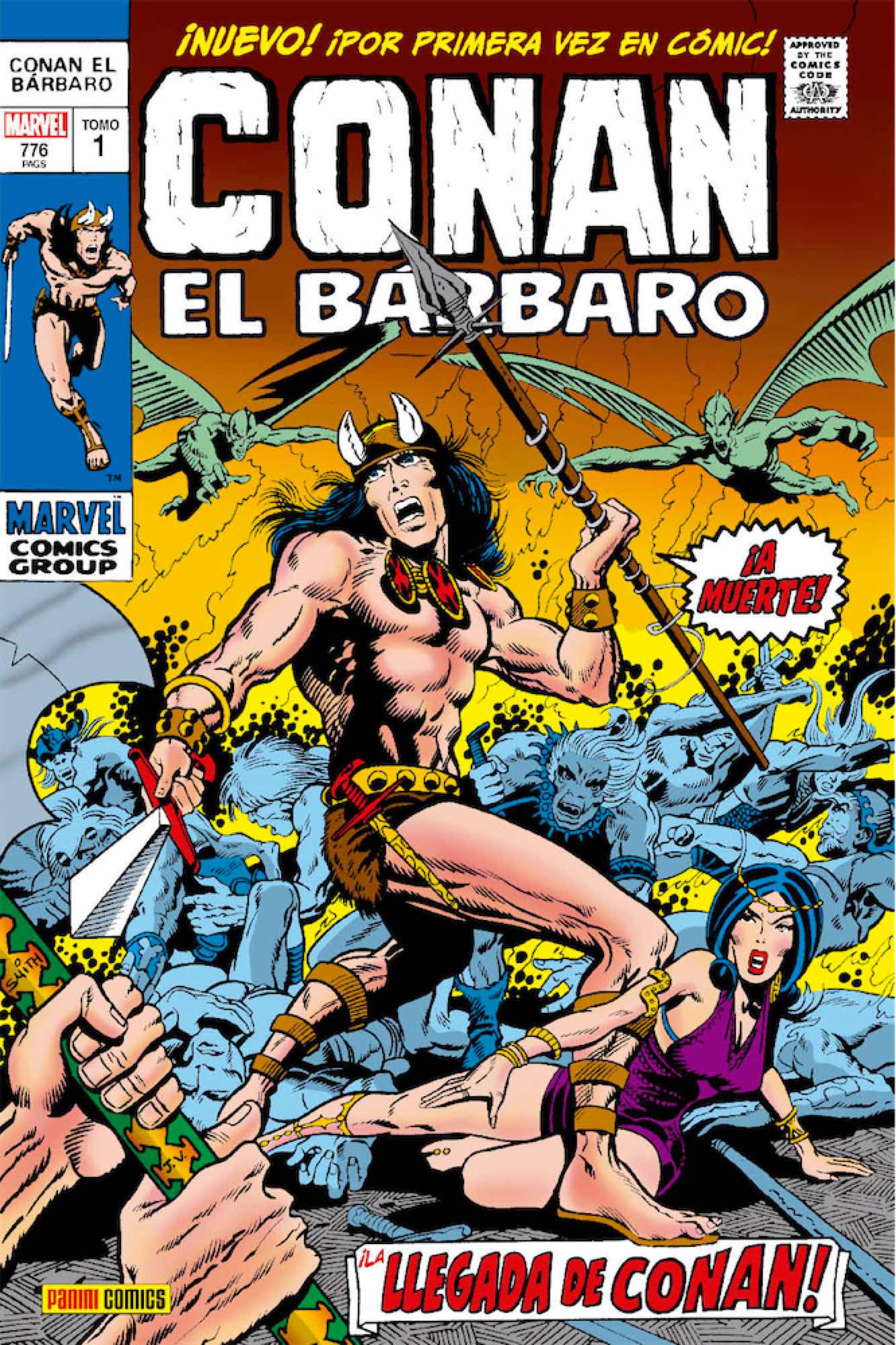 CONAN EL BARBARO: LA ETAPA MARVEL ORIGINAL 01. ¡LLEGA CONAN EL BARBARO!