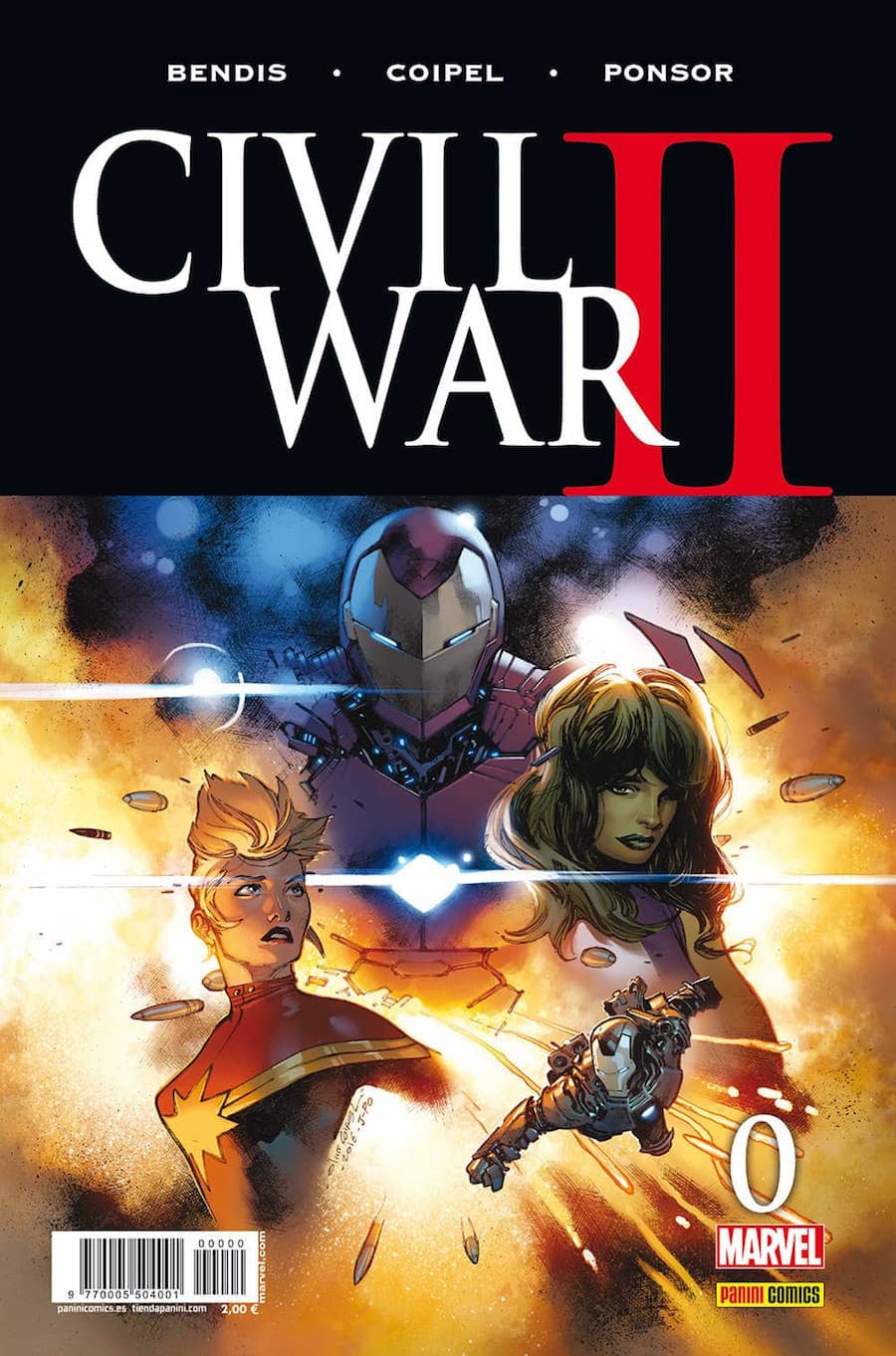 CIVIL WAR II N. 0
