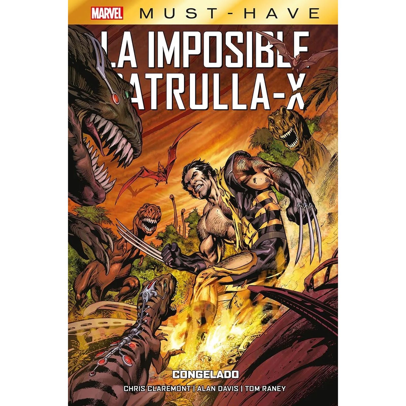 MARVEL MUST-HAVE LA IMPOSIBLE PATRULLA- X 3 CONGELADO