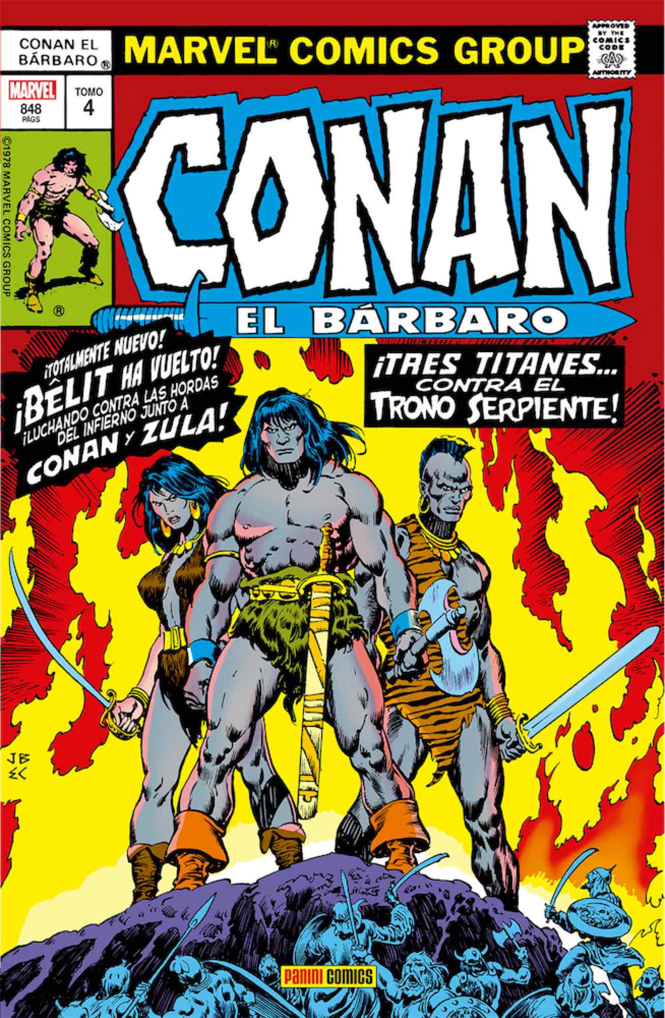 CONAN EL BARBARO: LA ETAPA MARVEL ORIGINAL 04.