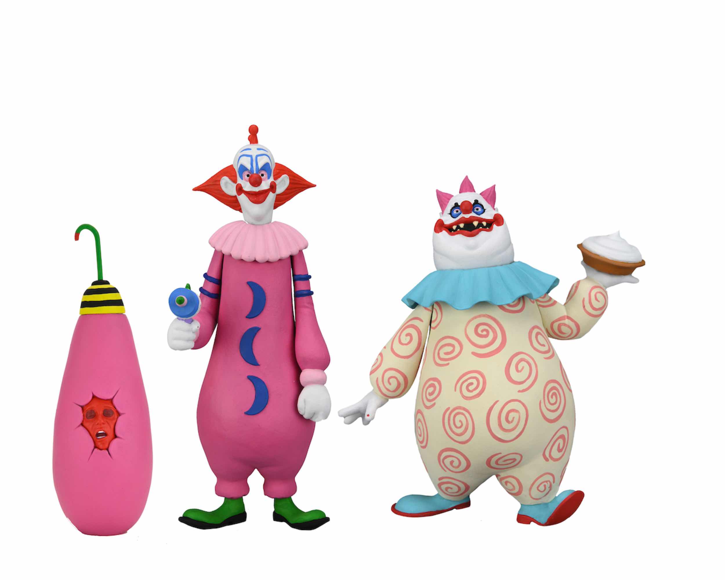 SLIM & CHUBBY PACK 2 FIGURAS 15 CM KILLER KLOWNS OUTER SPACE SCALE ACTION FIGURE