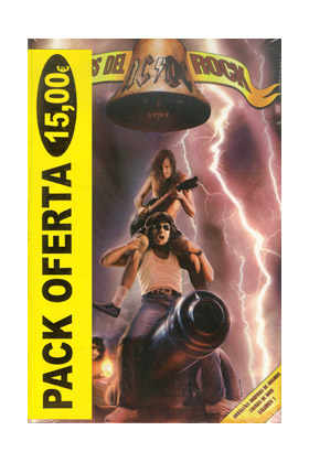 PACK MITOS DEL ROCK (MOTLEY CRUE- AC/DC - INNER CIRCLE)