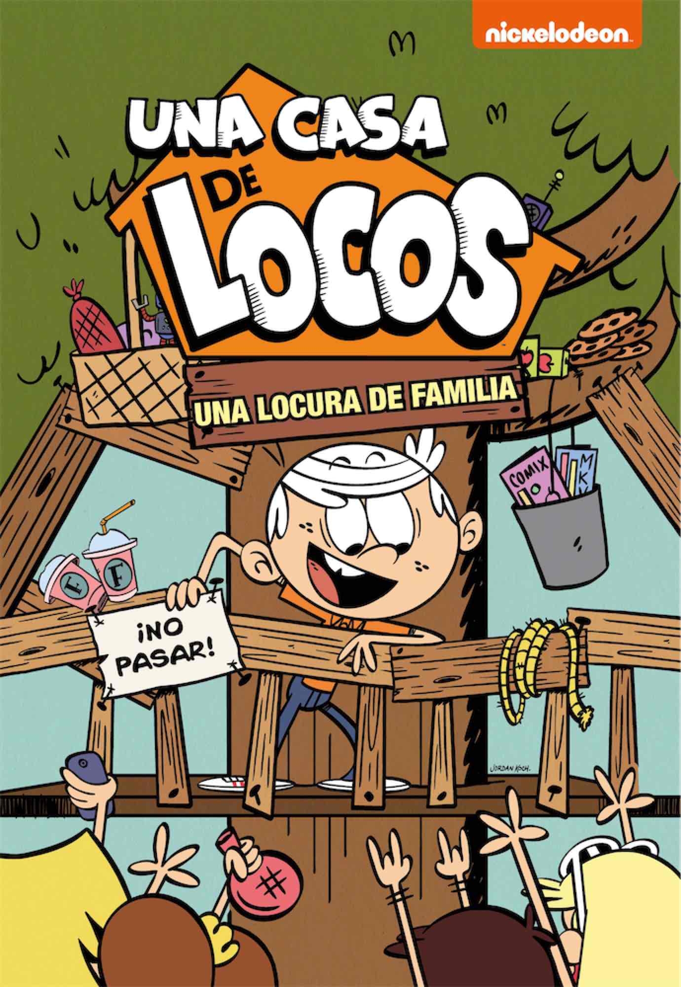 UNA LOCURA DE FAMILIA  (UNA CASA DE LOCOS 04. COMIC)