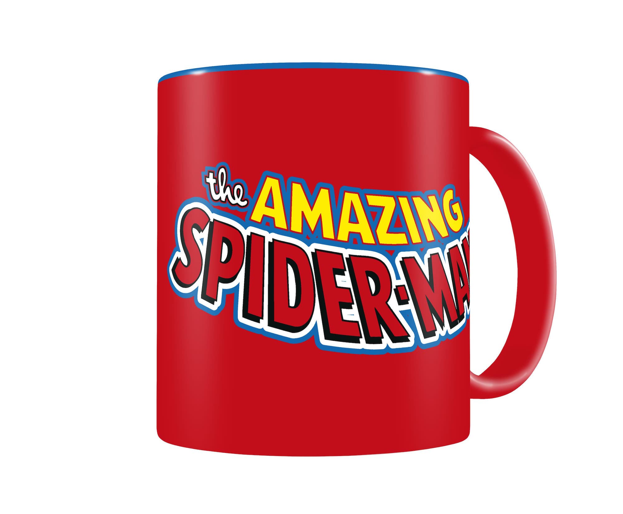 Taza roja Spiderman