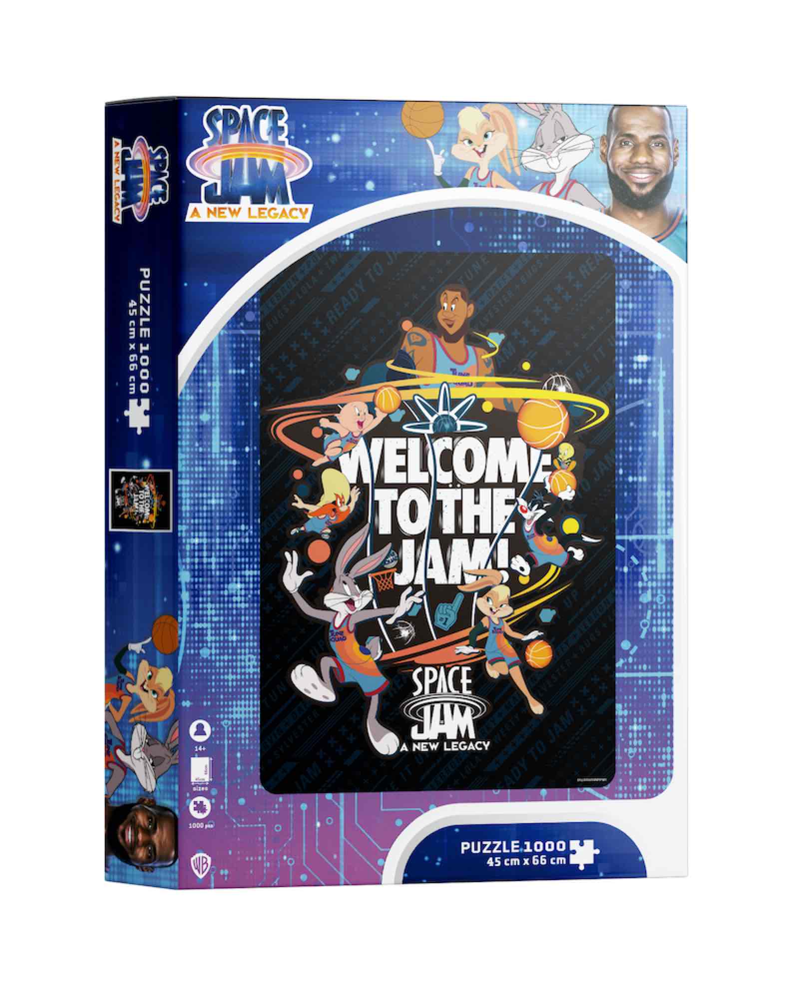 PUZLE 1000 WELCOME TO THE JAM SPACE JAM LOONEY TUNES