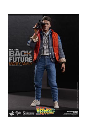 MARTY MCFLY FIGURA 30 CM BACK TO THE FUTURE SIXTH SCALE FIGURE HOT TOYS