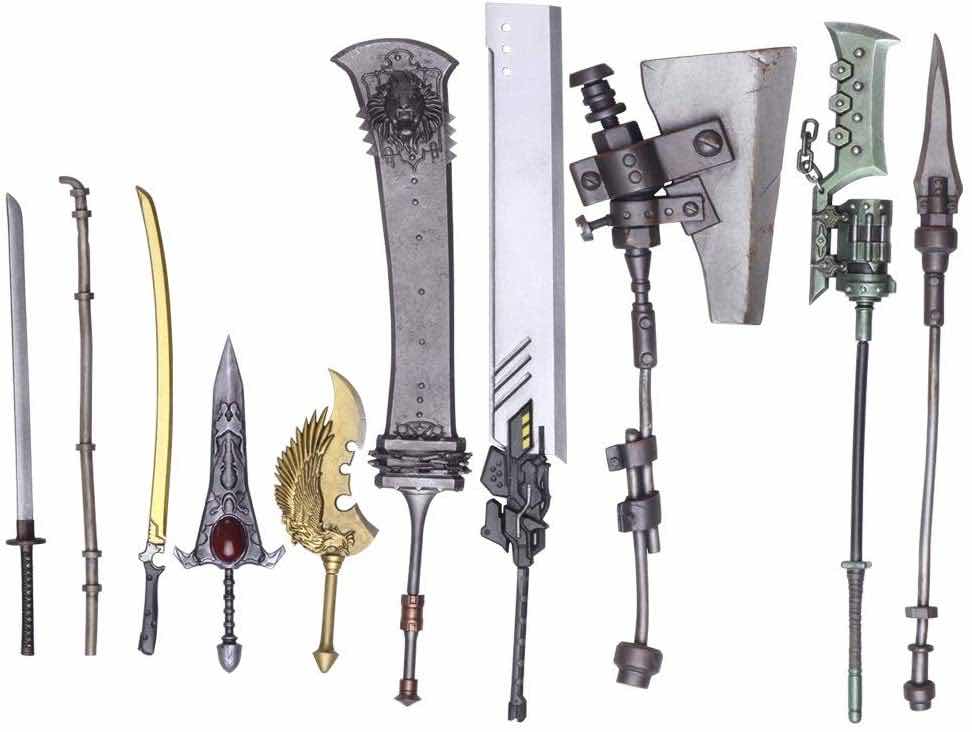 TRADING WEAPON COLLECTION(BOX OF 10) NIER:AUTOMATA BRING ARTS