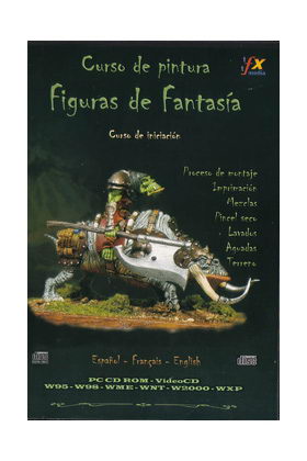 CURSO DE PINTURA - FIGURAS DE FANTASIA - NIVEL BASICO  - CD
