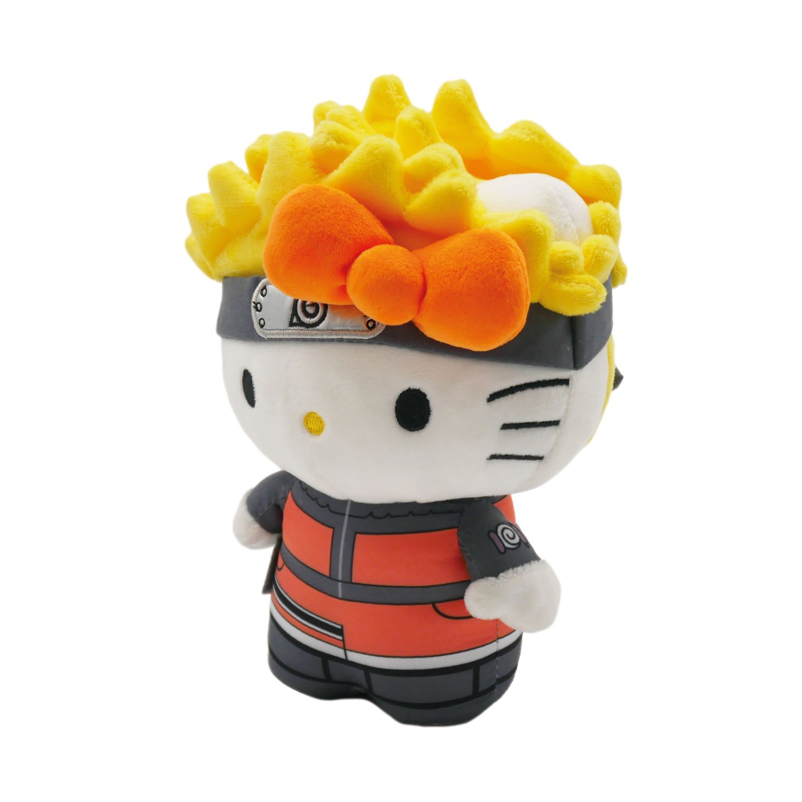 Naruto Shippuden - Naruto Uzumaki X Hello Kitty Peluche 10cm